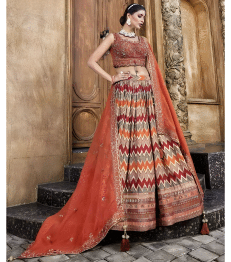MULTI COLOR PRETTY LEHENGA