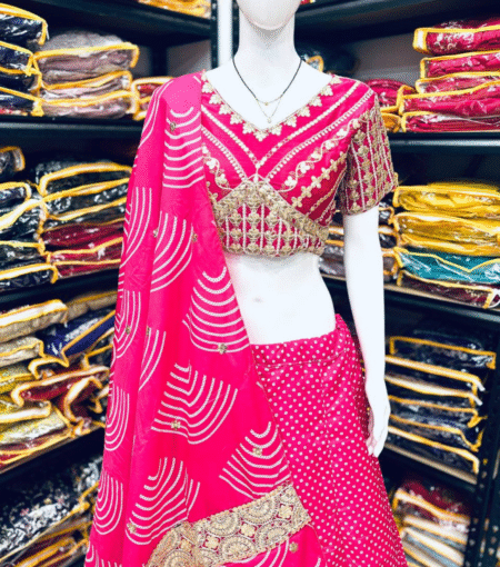 Maslin Silk Lehenga Choli