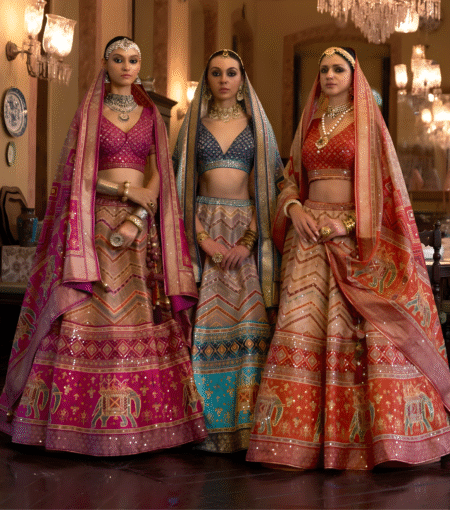 Poliviscose Silk Digital Printed Lehenga